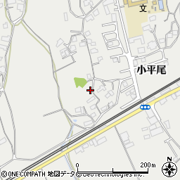 山口県柳井市余田小平尾周辺の地図