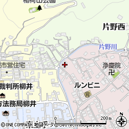 山口県柳井市柳井片野2208-1周辺の地図