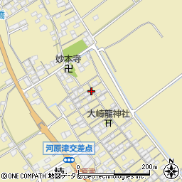 愛媛県西条市河原津155-2周辺の地図