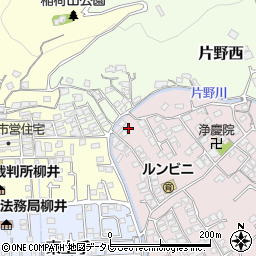 山口県柳井市柳井片野2208周辺の地図
