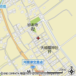 愛媛県西条市河原津155周辺の地図