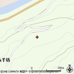 徳島県三好市山城町八千坊296周辺の地図