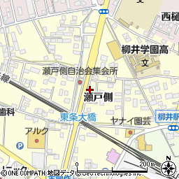 山口県柳井市古開作421周辺の地図