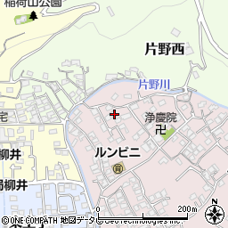 山口県柳井市柳井片野2197周辺の地図