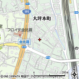 大坪本町公園周辺の地図
