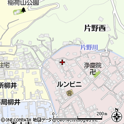 山口県柳井市柳井片野2198-14周辺の地図