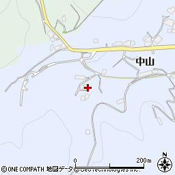 徳島県小松島市立江町中山周辺の地図