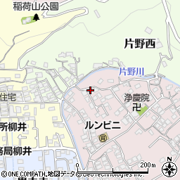 山口県柳井市柳井片野2198-2周辺の地図