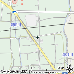 愛媛県四国中央市豊岡町長田311周辺の地図