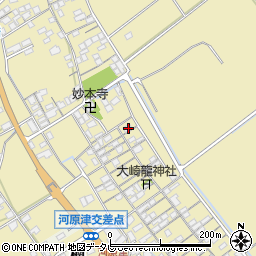 愛媛県西条市河原津246周辺の地図