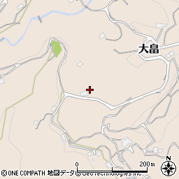 山口県柳井市大畠大久保南483周辺の地図