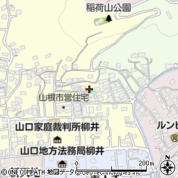 山口県柳井市山根3-8周辺の地図