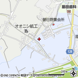 愛媛県四国中央市土居町土居2554周辺の地図