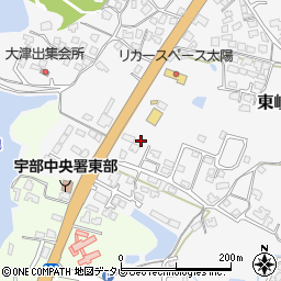 山口県宇部市東岐波4944-4周辺の地図