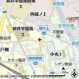 山口県柳井市古開作408周辺の地図