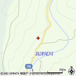和歌山県日高郡日高川町高津尾316周辺の地図