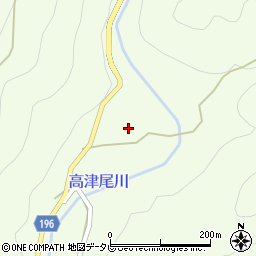 和歌山県日高郡日高川町高津尾345周辺の地図