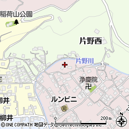 山口県柳井市柳井片野2210-6周辺の地図