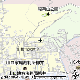 山口県柳井市山根2-15周辺の地図
