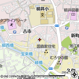 【柳井駅徒歩10分】【軽専用】柳井白壁周辺駐車場周辺の地図