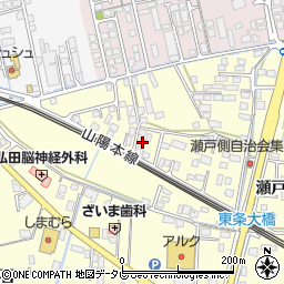 山口県柳井市古開作468-4周辺の地図