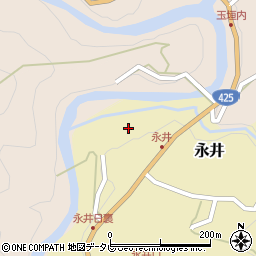 奈良県吉野郡十津川村永井239周辺の地図