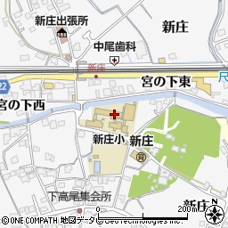 柳井市立新庄小学校周辺の地図