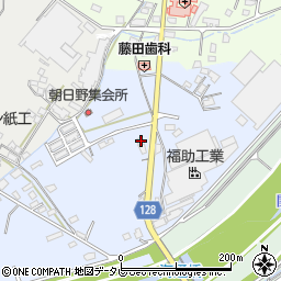 愛媛県四国中央市土居町土居2579周辺の地図