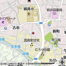 佐川醤油店醸造元周辺の地図