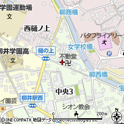山口県柳井市中央3丁目7-8周辺の地図