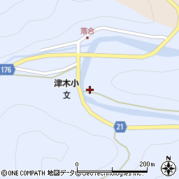 和歌山県有田郡広川町上津木19周辺の地図