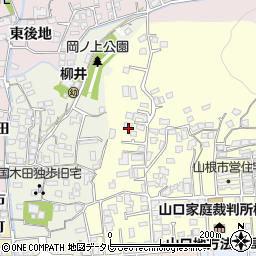 山口県柳井市山根24周辺の地図