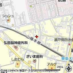 山口県柳井市古開作470-8周辺の地図