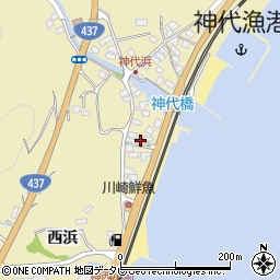 山口県柳井市神代西浜4084周辺の地図