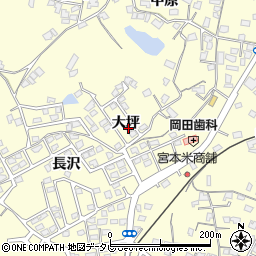 山口県宇部市東須恵大坪周辺の地図