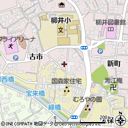 柳井市役所　やない西蔵周辺の地図
