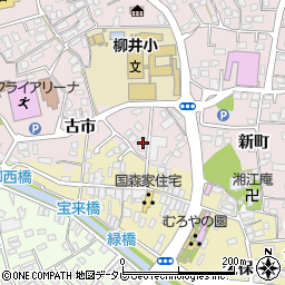 柳井市役所　やない西蔵周辺の地図