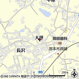 山口県宇部市東須恵（大坪）周辺の地図