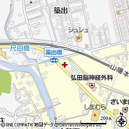 山口県柳井市古開作484-2周辺の地図