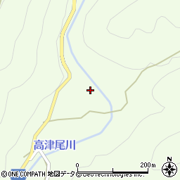 和歌山県日高郡日高川町高津尾395-1周辺の地図