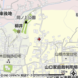 山口県柳井市山根24-1周辺の地図