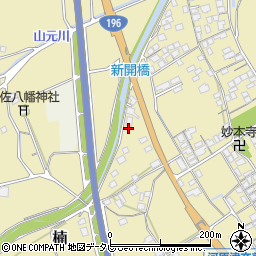 愛媛県西条市河原津301周辺の地図