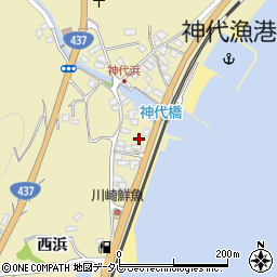 山口県柳井市神代西浜4080-2周辺の地図