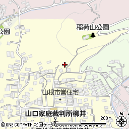 山口県柳井市山根16-6周辺の地図