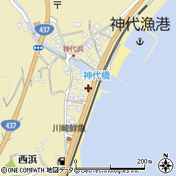 山口県柳井市神代西浜4079周辺の地図
