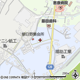愛媛県四国中央市土居町土居2559周辺の地図