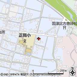 正岡公民館周辺の地図