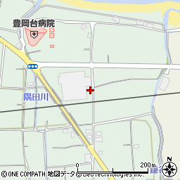 愛媛県四国中央市豊岡町長田569-1周辺の地図