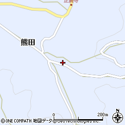 愛媛県松山市熊田438周辺の地図