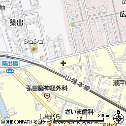山口県柳井市古開作475-7周辺の地図